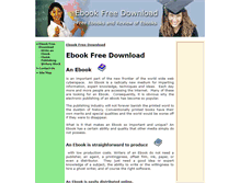 Tablet Screenshot of ebook-free-download.com